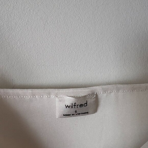 Aritzia Wilfred Jazz Mini Dress White Size Small - Picture 8 of 9